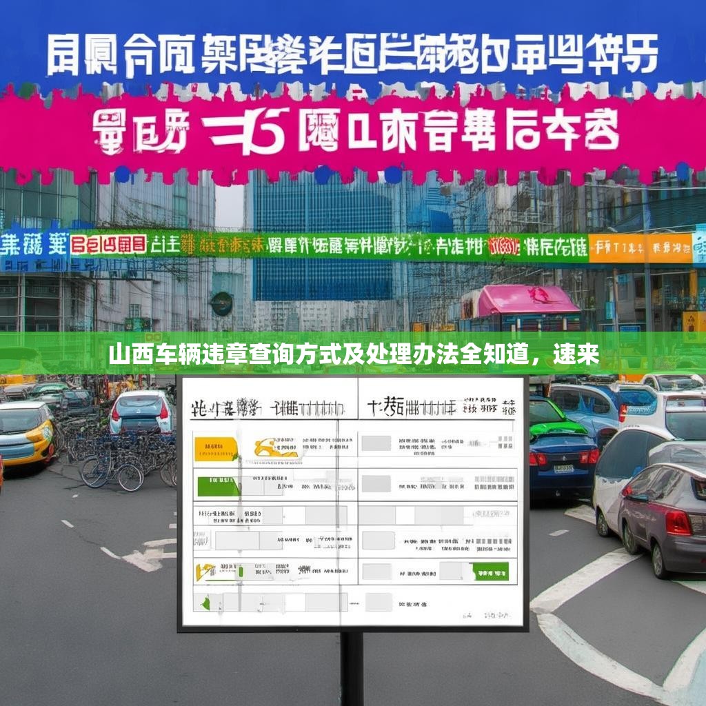 山西车辆违章查询方式及处理办法全知道，速来